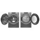 Whirlpool 5.0 Cu. Ft. Front Load Washer and 7.4 Cu. Ft. Gas Dryer Pair in Chrome Shadow, , large