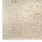 Nourison Moonlit MLI01 Ivory and Grey 9" x 12" Area Rug, , large
