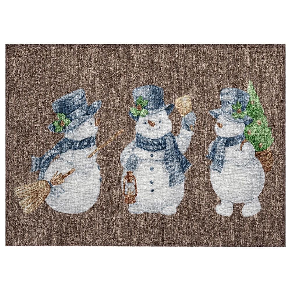 Dalyn Rug Company Wonderland WN34 Brown 2"6" x 3"10" Area Rug, , large