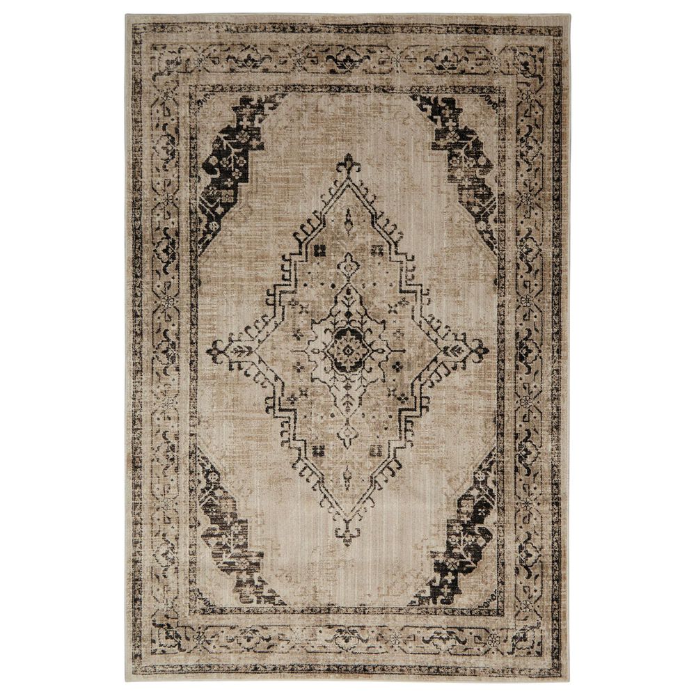 Karastan Studio 5'3" x 7'10" Onyx Area Rug, , large