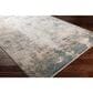 Surya Cardiff CDF-2304 Medium Gray, Light Blue, Mustard and Dark Blue 6"7" x 9"6" Area Rug, , large