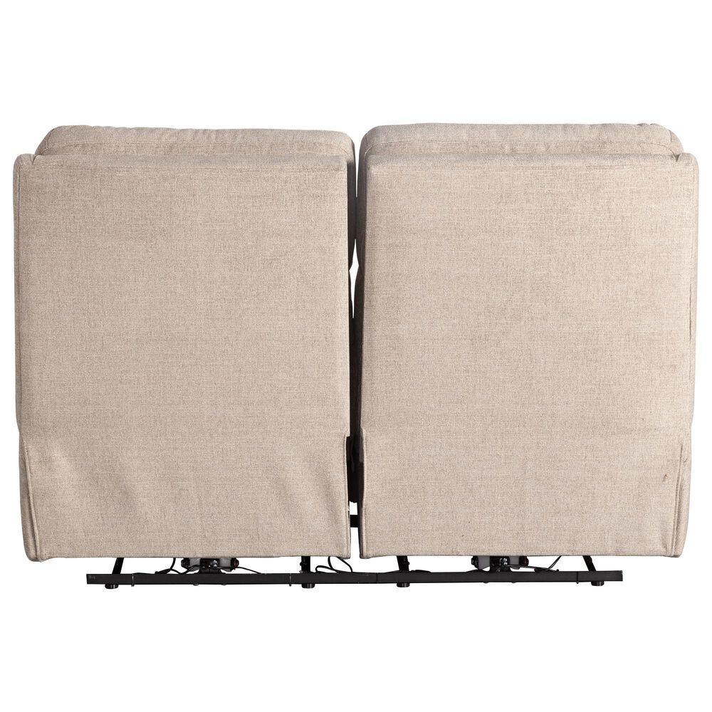 Flexsteel Rio Power Reclining Loveseat with Power Headrests in Silver, , large