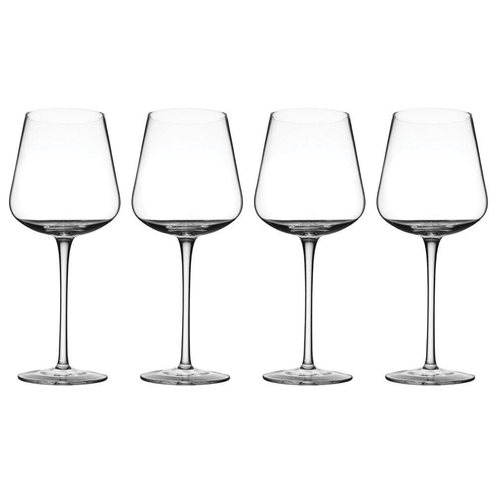 Godinger Silver Marmont Wine Goblet Set in Clear (Set of 4), , large