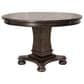 SUNSET Vegas 5-Piece Round Game Table Set in Smoke Gray, , large