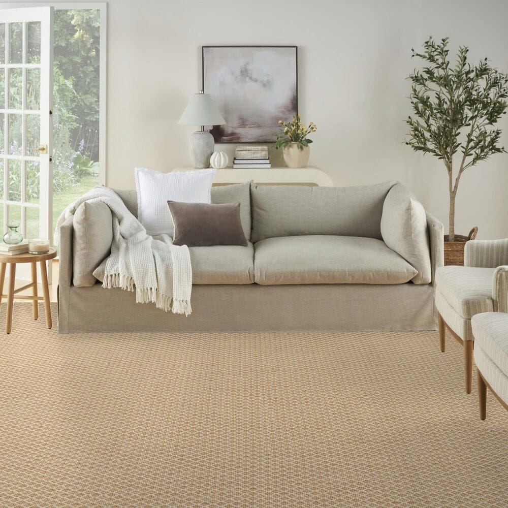Nourison Courtyard Natural 10&#39; x 14&#39; Indoor/Outdoor Area Rug, , large