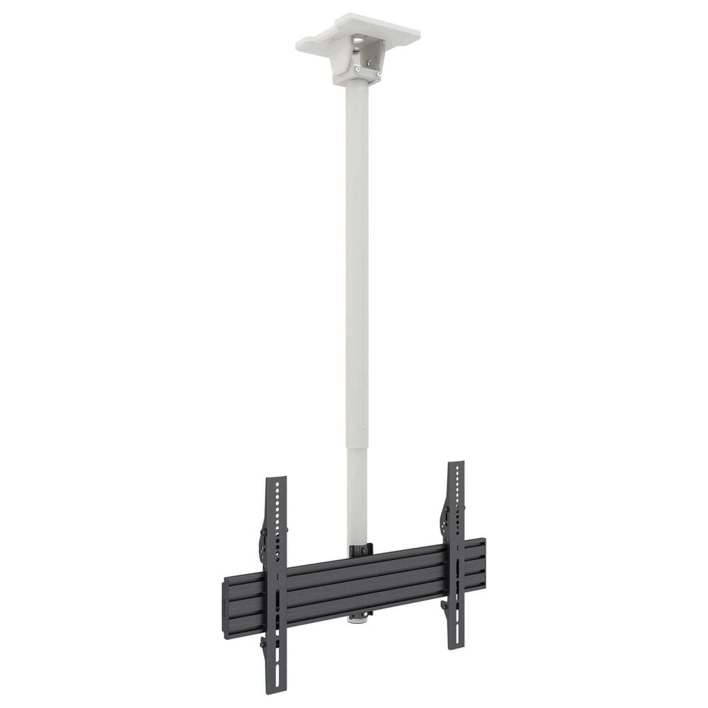 Kanto Adjustable TV Ceiling Mount for 37" - 70" TVs in White, , large