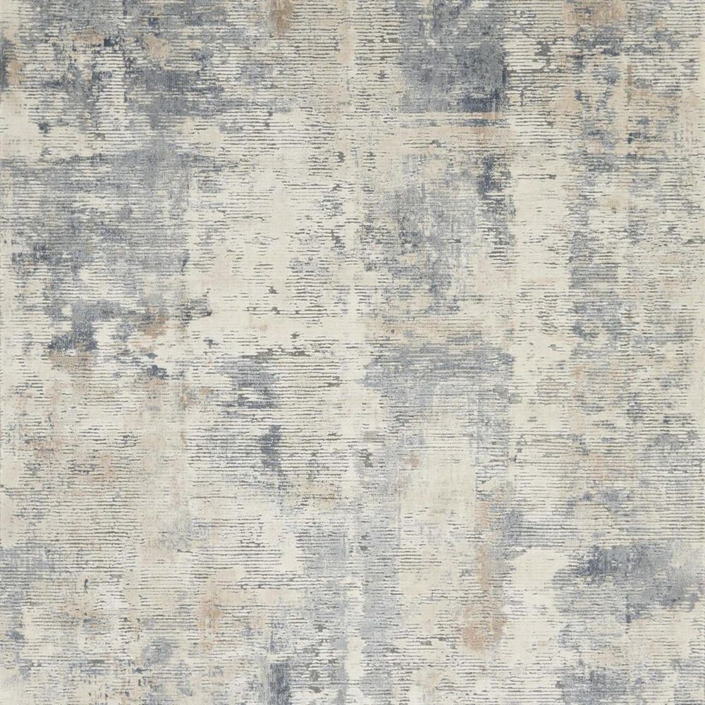 Nourison Rustic Textures RUS05 2&#39;2&quot; x 7&#39;6&quot; Beige and Grey Runner, , large
