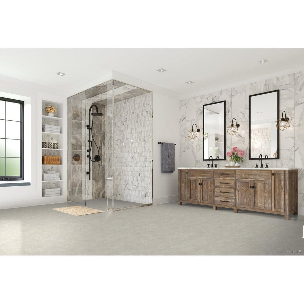 Dal-Tile Florentine Argento 12&quot; x 24&quot; Polished Ceramic Tile, , large