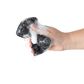 HIC Kitchen Rectangular Sudz-Power Scrubber Sponge in Black (Set of 2), , large