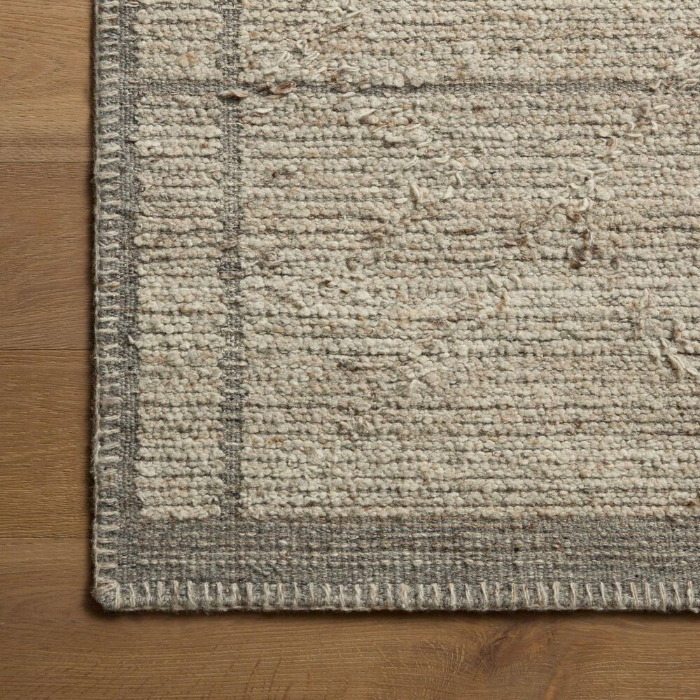 Amber Lewis x Loloi Bowie Fog and Gray 11'6" x 15' Area Rug, , large