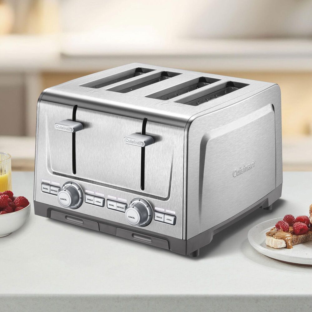 Cuisinart 2-Slice XL Slot Stainless Steel Toaster, , large