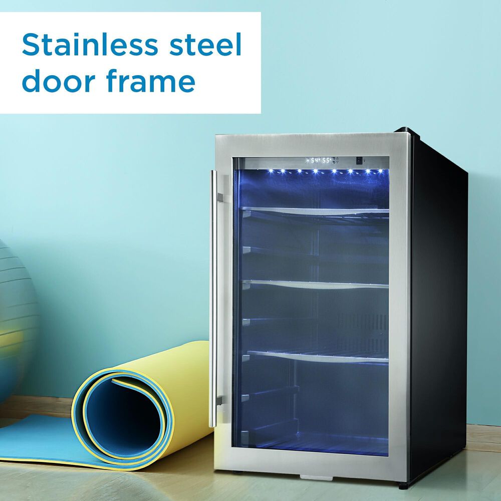 Danby 4.3 Cu. Ft. Free-Standing Beverage Center in Stainless Steel, , large