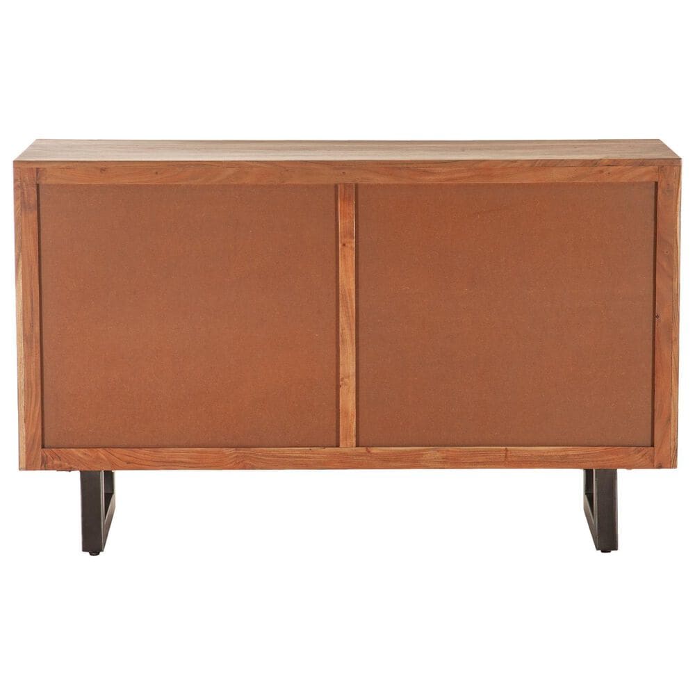 Home Trends &amp; Design Aspen 6-Drawer Dresser in Smoked Acacia and Antique Zinc, , large