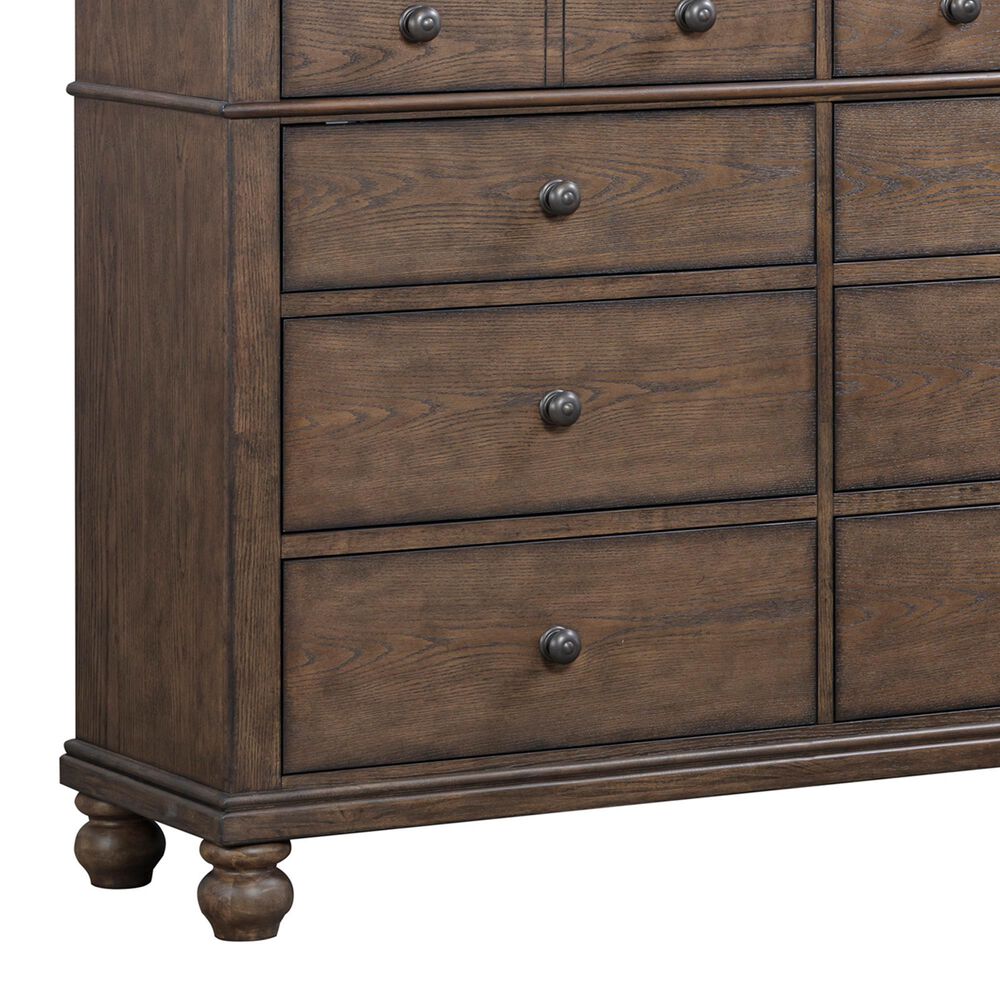 Riva Ridge Oxford 8-Drawer Chesser in Cocoa, , large