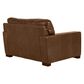 Softline Leather Chair and a Half in Splendor Chestnut, , large