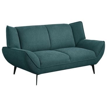 37B Acton Stationary Loveseat in Blue, , large