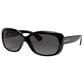 Ray-Ban Jackie Ohh Sunglasses with Grey Lenses in Polished Black, , large
