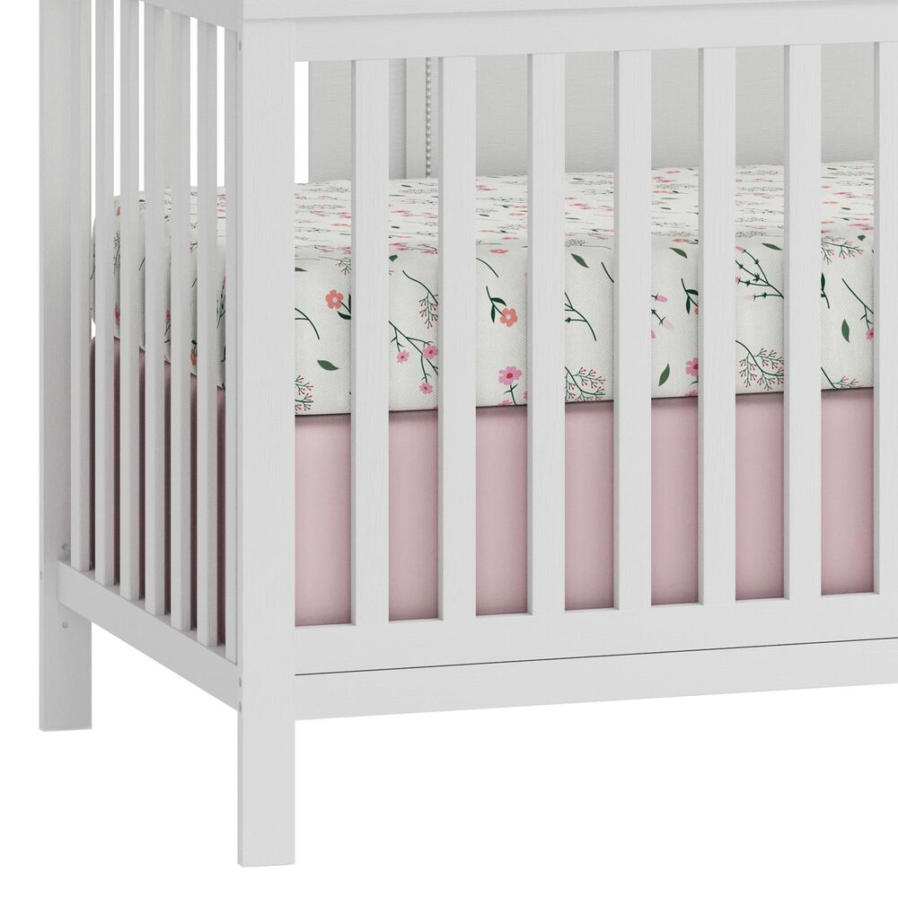 Oxford Baby Briella 4-In-1 Convertible Crib in White, , large