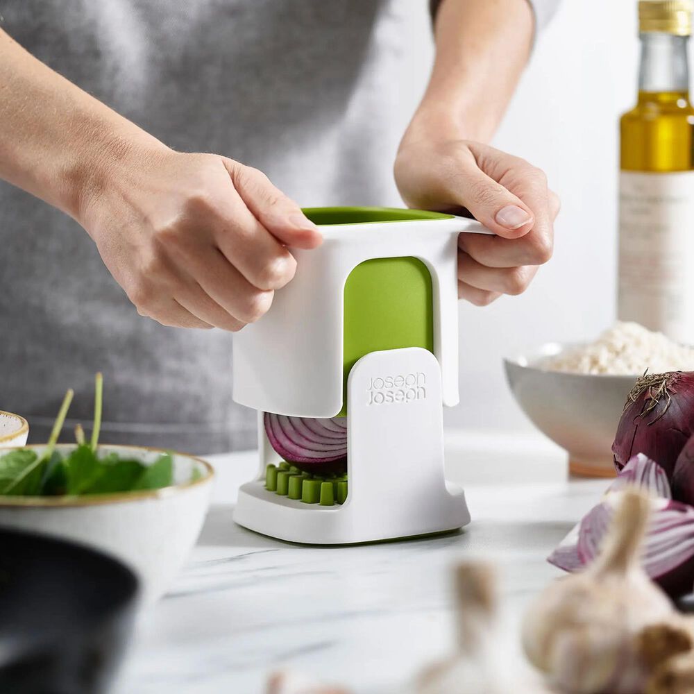 Joseph Joseph ChopCup Vegetable Chopper in White, , large