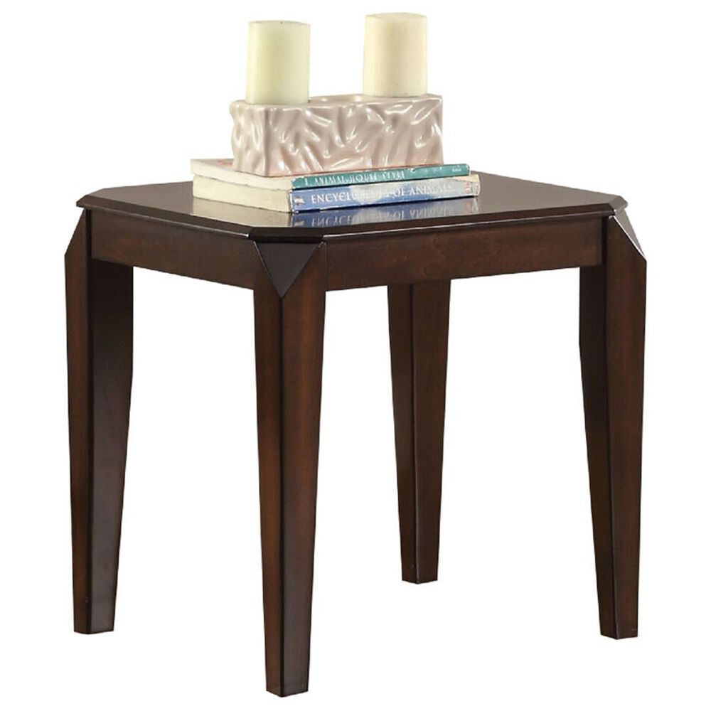 HOMLUX Docila End Table in Walnut, , large