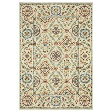 Oriental Weavers Francesca FR07A 5"3" x 7"6" Ivory Area Rug, , large
