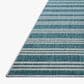 Loloi Easton Teal and Fog 2"3" x 3"9" Indoor/Outdoor Area Rug, , large