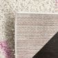 Safavieh Dallas Shag SGD257P 2"3" x 8" Ivory and Light Pink Runner, , large