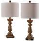 Adesso Jolene Table Lamps with USB in Natural (Set of 2), , large