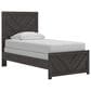 Ashley Prendonea 4-Piece Twin Bedroom Set in Dark Charcoal, , large