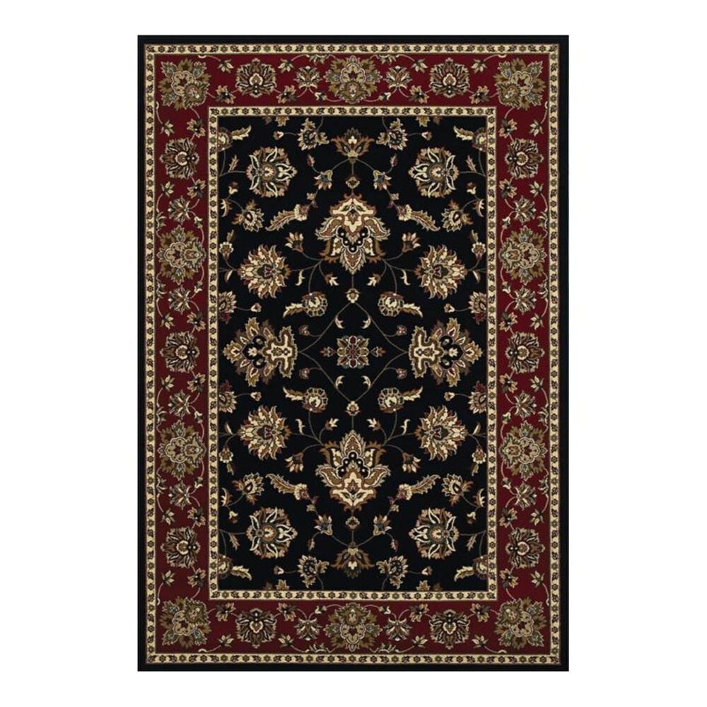 Oriental Weavers Ariana 623M 12" x 15" Black/Red Area Rug, , large
