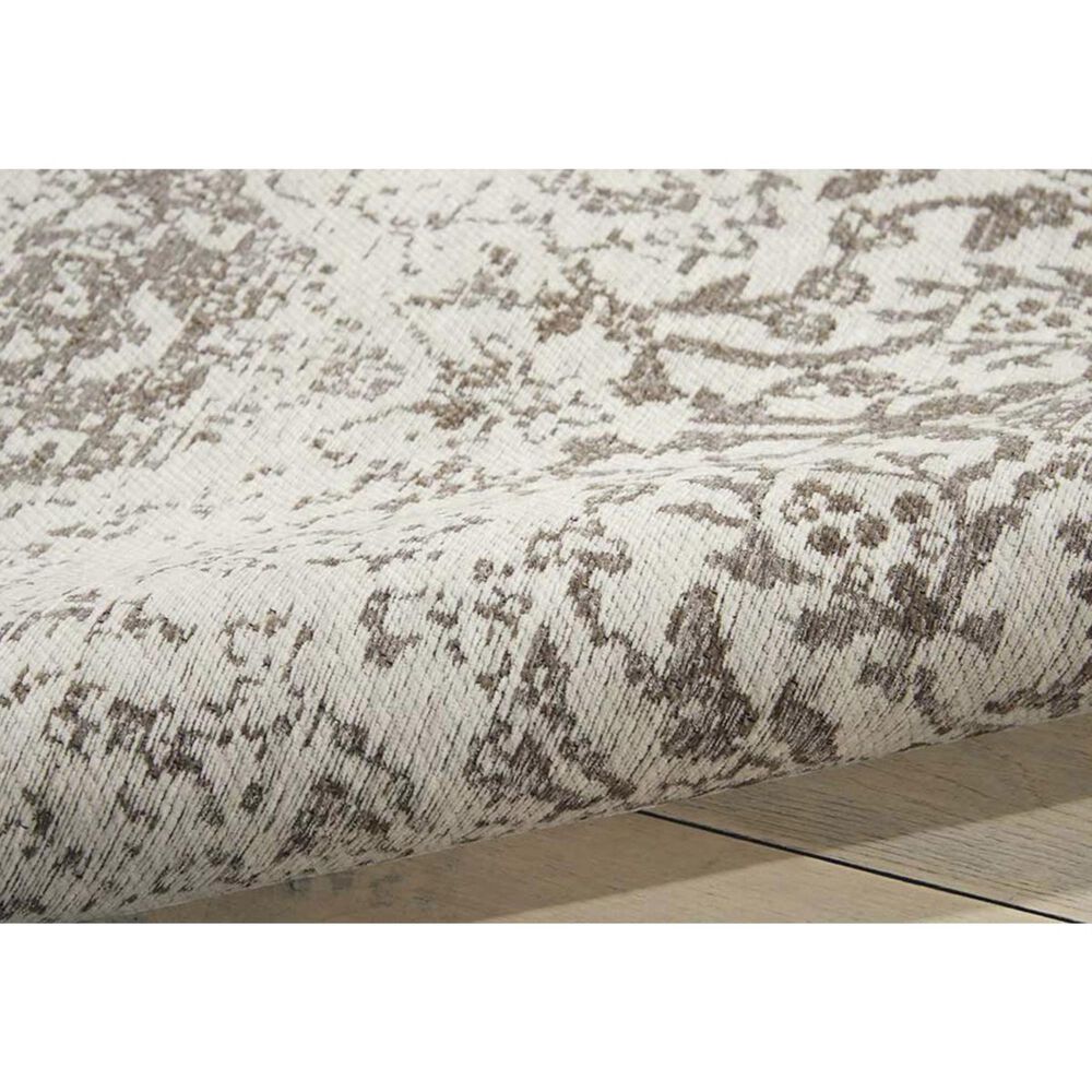 Nourison Damask DAS06 2&#39;3&quot; x 3&#39;9&quot; Ivory Area Rug, , large