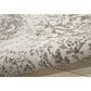 Nourison Damask DAS06 2"3" x 3"9" Ivory Area Rug, , large