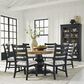 Ashley Ridgester Side Chair in Black, , large
