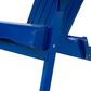 Hearth and Haven Malibu Outdoor Folding Adirondack Chair in Blue, , large