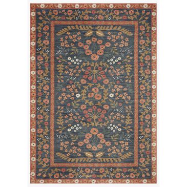 Loloi Fiore FIO-01 2"7" x 8" Navy and Rust Runner, , large