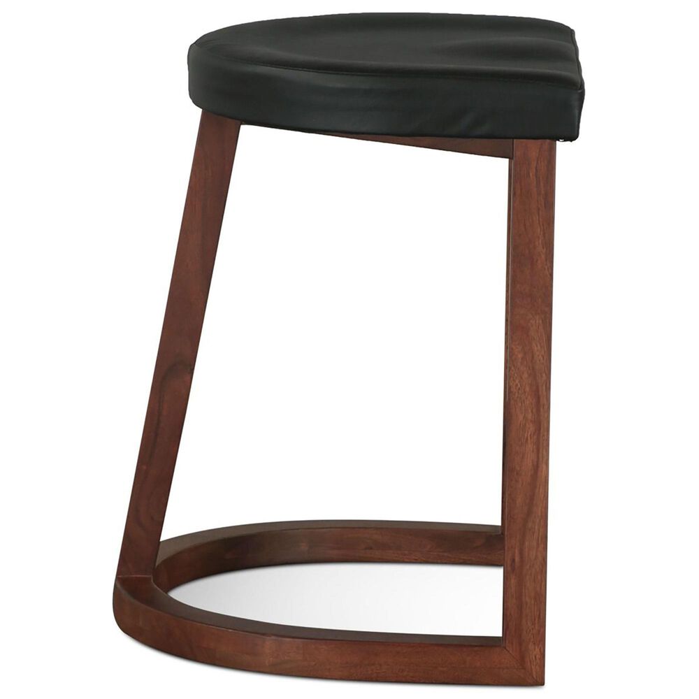Home Trends &amp; Design Lenox 17&quot; Counter Stool in Walnut Brown, , large