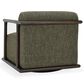 Classic Home Lucia Swivel Accent Chair in Kale Green, , large