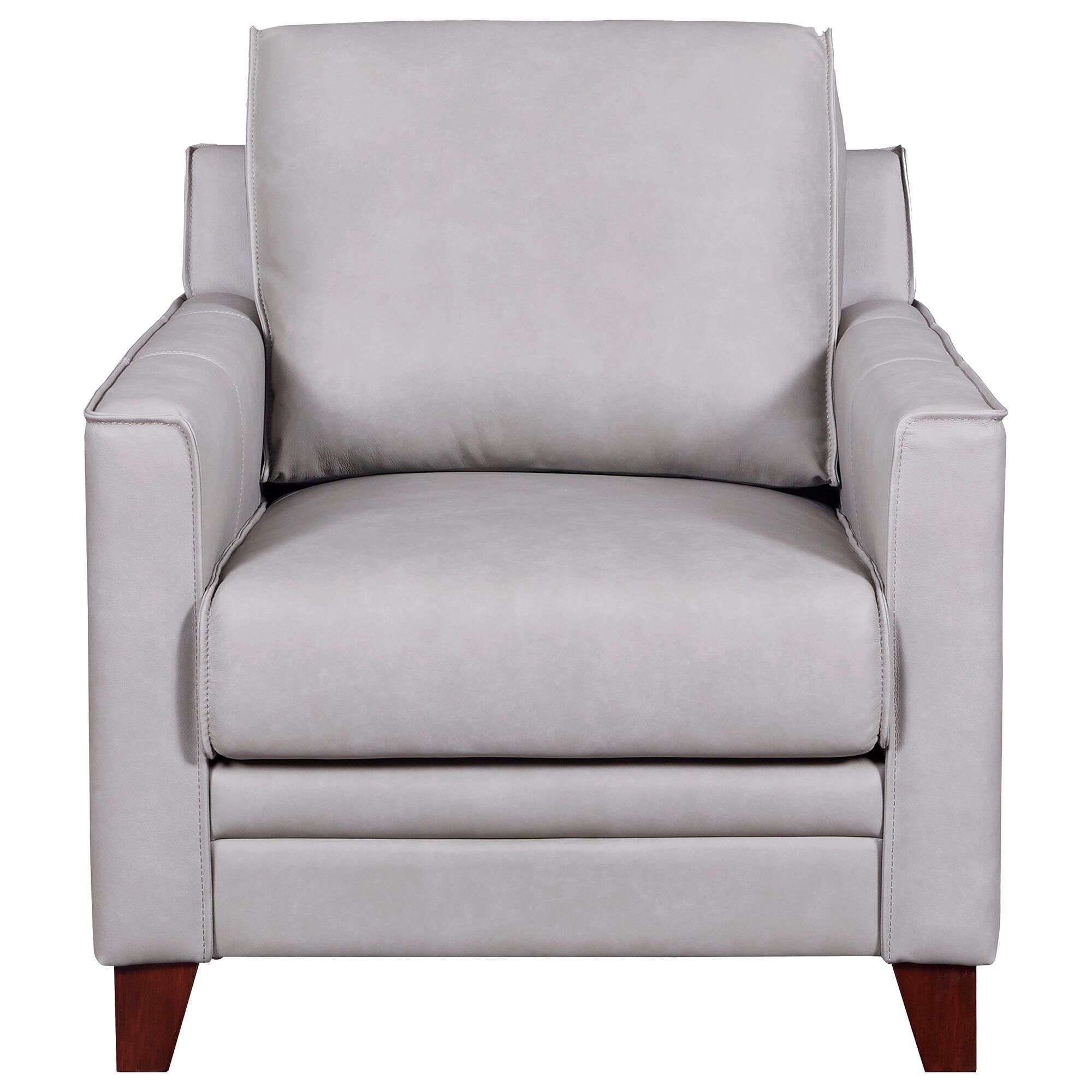 Italiano Furniture Stanton Accent Chair in Soft Grey NFM