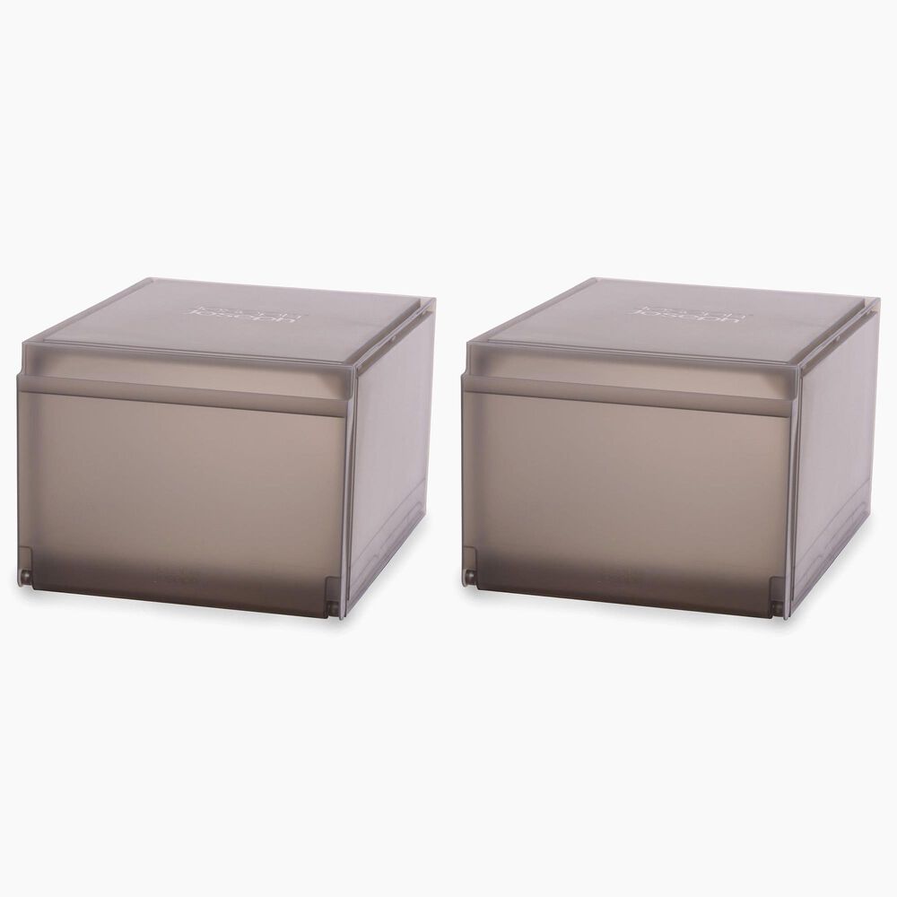 Joseph Joseph ShoeCase 2-Pack Shoe Storage Box in Grey, , large