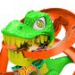 Hot Wheels City T-Rex Blaze Battle Playset with 1:64 Scale Die-Cast Car in Multicolor, , large
