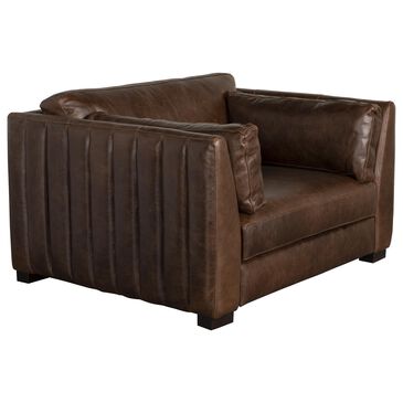 Softline Fulg Leather Maxi Chair in Utah Chestnut, , large