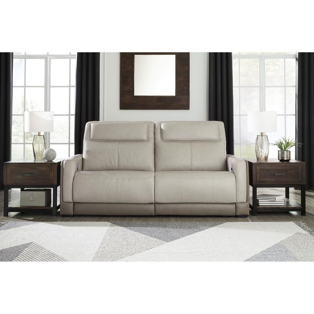Ashley Battleville Power Reclining Sofa in Almond, , large