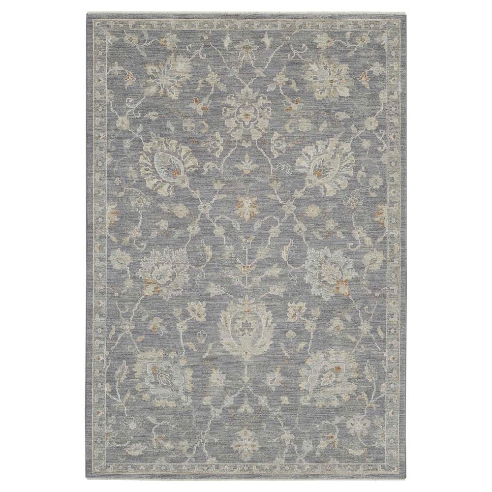 Nourison Infinite 5"3" x 7"8" Charcoal Area Rug, , large