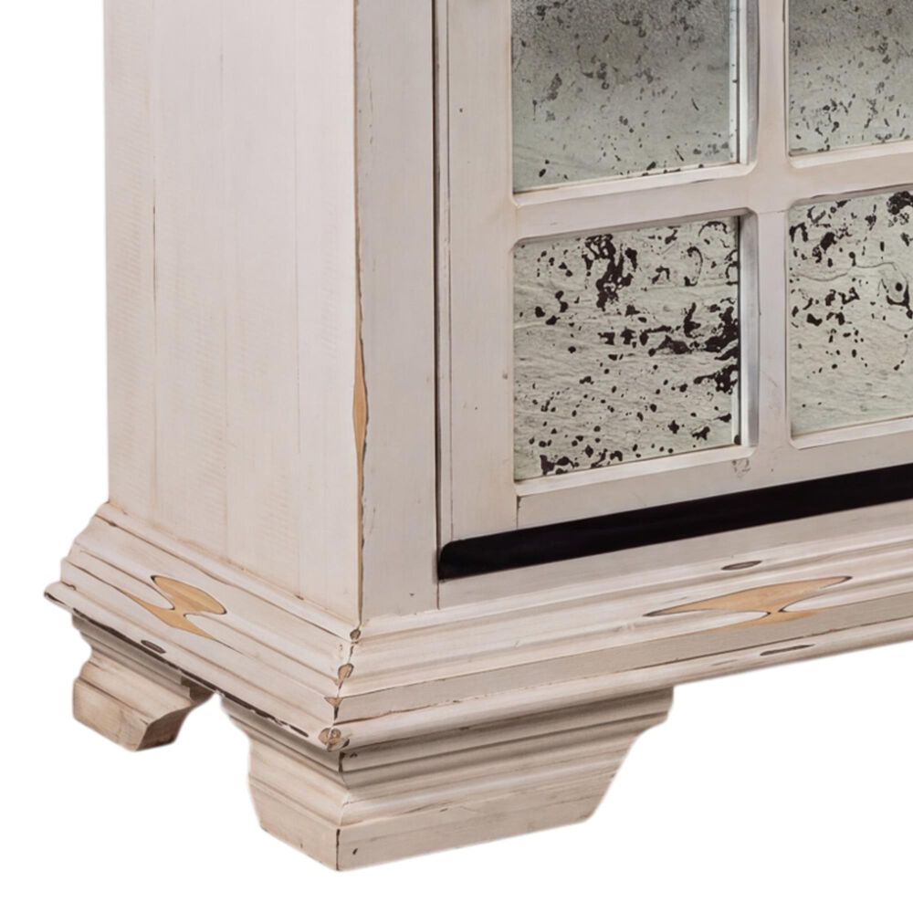 Santa Fe Rustic Console in Antique White, , large