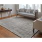 Feizy Eastfield 69AKF 12" x 15" Gray and Beige Area Rug, , large