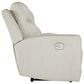 Ashley Mindanao Power Reclining Loveseat in Coconut, , large
