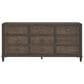 Furniture Worldwide Montclair 9-Drawer Dresser Only in Cocoa, , large