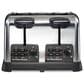 Hamilton Beach 4-Slice Classic Toaster with Sure-Toast Technology in Stainless Steel and Black, , large