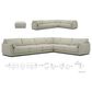 Kuka (Hk) Trade Co Lmt Motion Becki Owens 4-Piece Stationary Right Facing Sectional in Pacific Ecru, , large