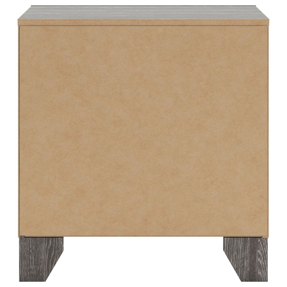 Ashley Sylveri 2-Drawer Nightstand in Gray, , large
